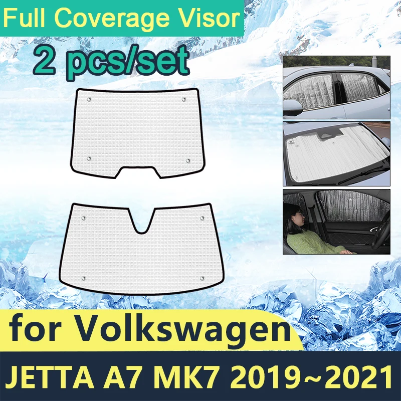 Слънчеви Очила С Пълно Покритие За Volkswagen VW Jetta A7 MK7 2019 2020 2021 автоаксесоари За Челен Очила за Защита От Слънцето на Предното и Задното Стъкло