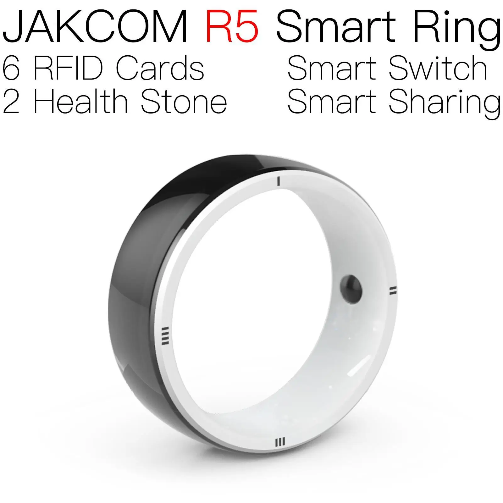 Смарт пръстен JAKCOM R5 отговаря на безконтактен етикета uhf label key marshal rfid суперконденсатору nfc 50 бр em4305 t5577 празна