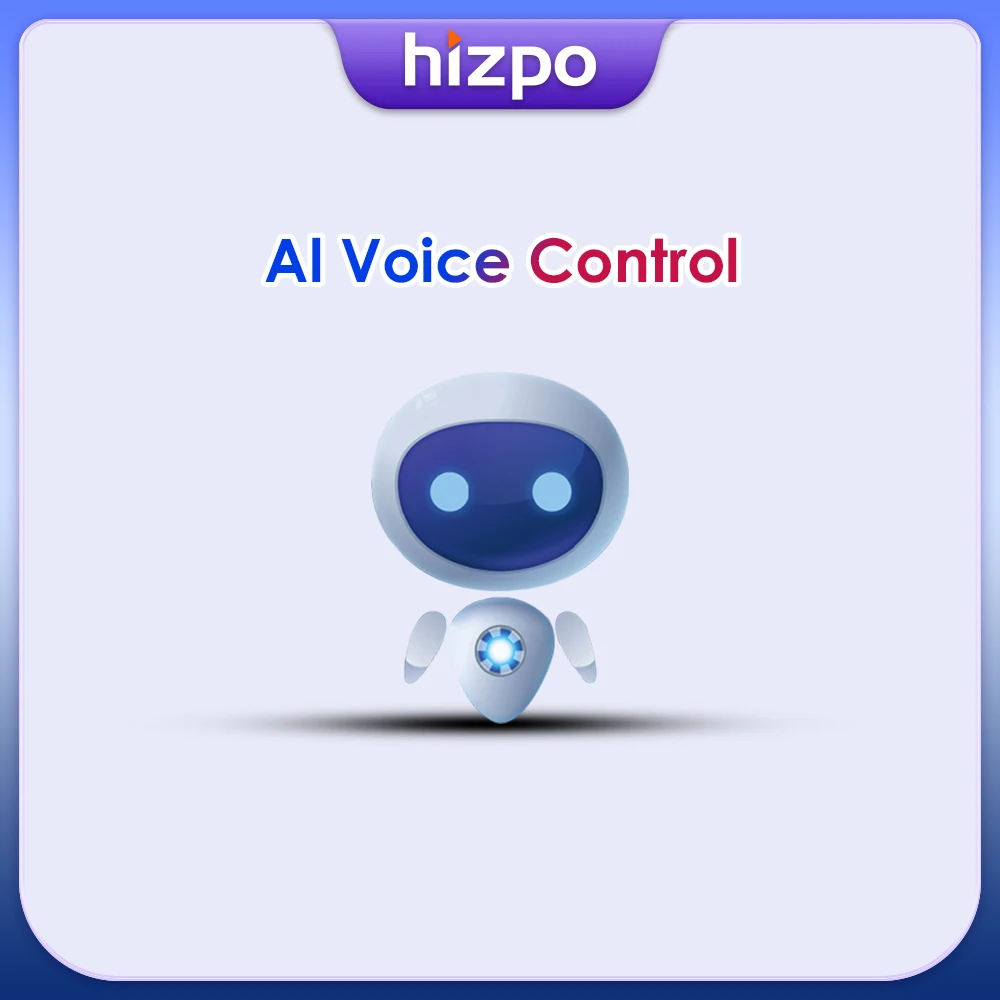Специален линк Hizpo за работа с изкуствен интелект Основен интелигентен глас контролер AI 2021 Основна версия на софтуера помощник за управление на голосовому