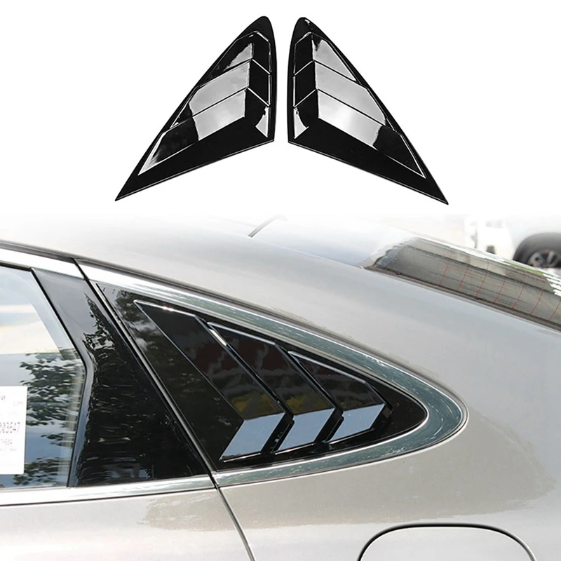 Тампон щори на задното стъкло ABS пластмаса за Hyundai Sonata DN8 2020 2021, Странична вентилационна тампон върху прозорец
