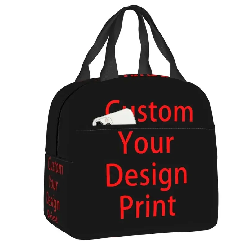 Термоизолированная чанта за обяд по ваш дизайн с индивидуален лого, преносима чанта за обяд за нощуване на открито, кутия за храна за пътуване