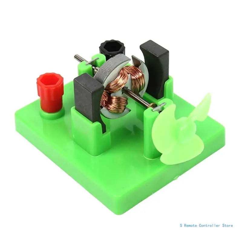 Умален модел на двигателя, играчка за физическото научен експеримент за ученик-учител, модел на двигателя за постоянен ток, образователна играчка