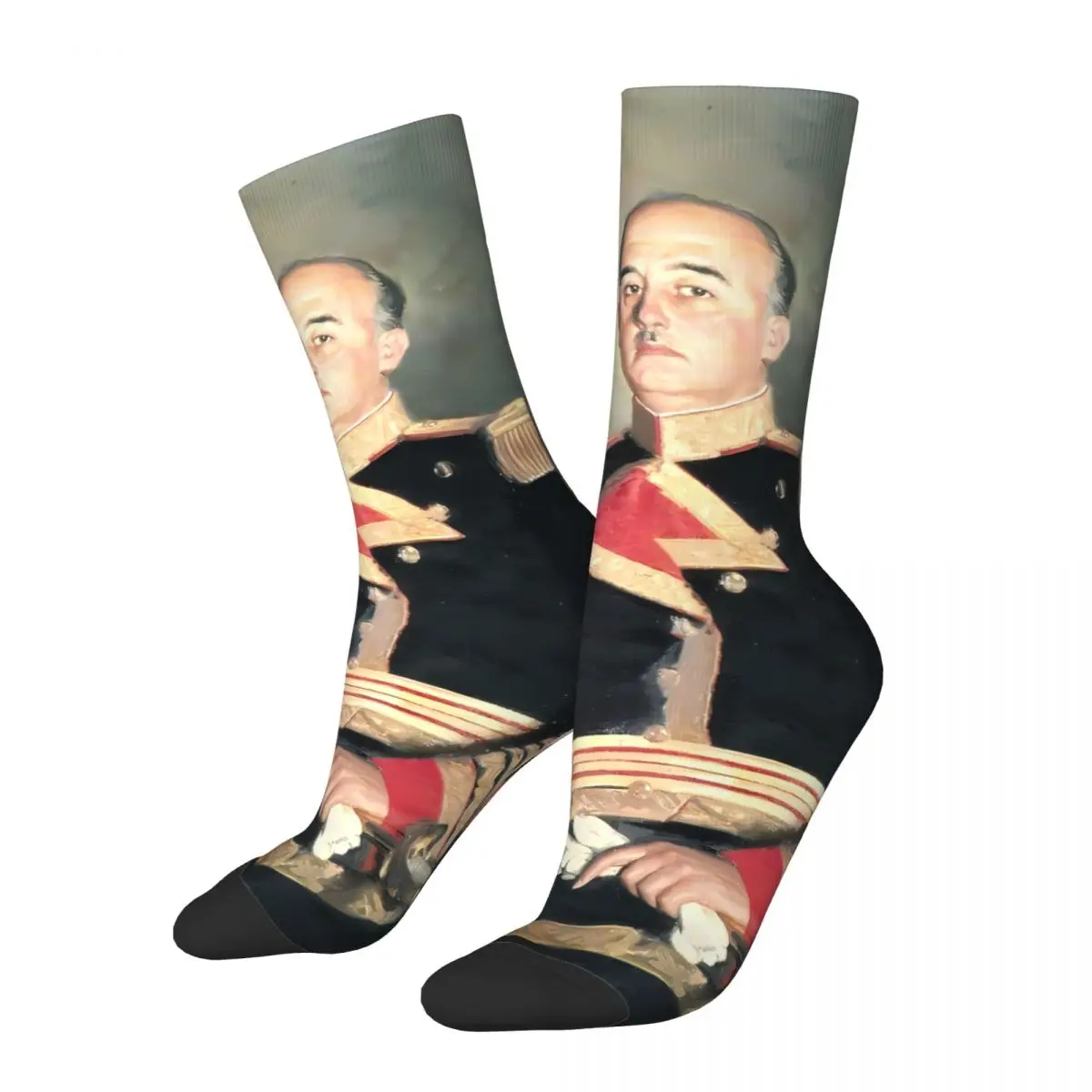 Униформи, Чорапи Spain Leader Franco, Походный 3D принт, чорапи до средата на прасците за момчета и момичета