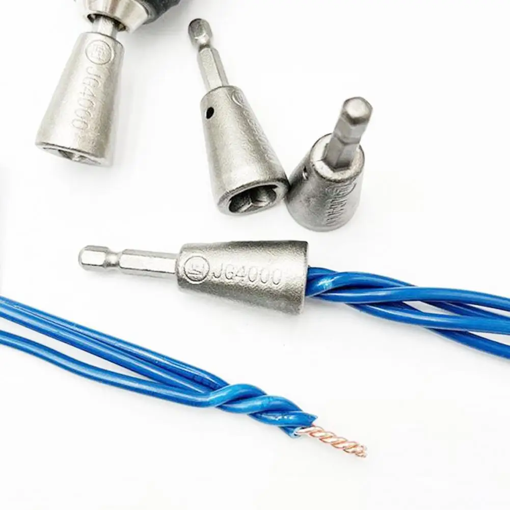 Устройство за източване на кабели Twister Ефективни инструменти за източване на кабели за източване кабел с шестигранным опашка Устройство за източване на гайки Twister Повишават електрическа мощност