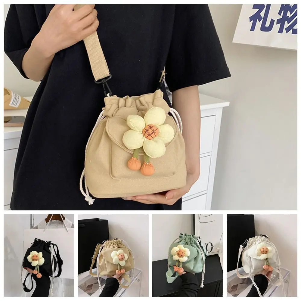 Холщовые чанта през рамо, цвете работна чанта с голям капацитет, дамски чанти на съвсем малък за момичета
