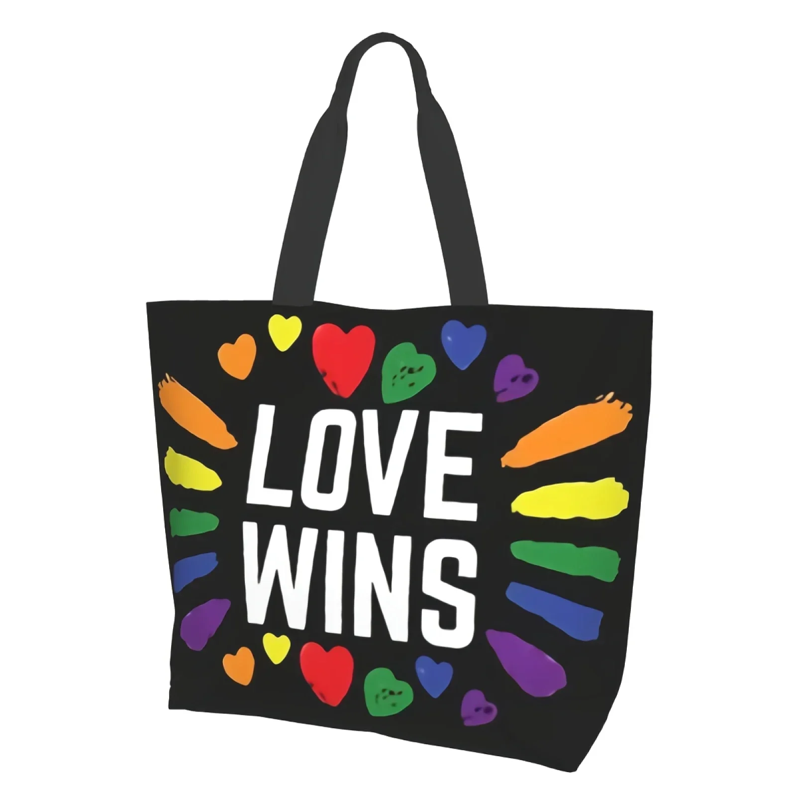 Чанта Love Победи, дамски ежедневни чанта през рамо, множество многофункционална чанта за пазаруване на открито