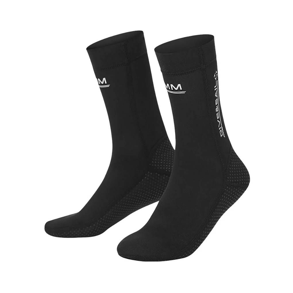 Чорапи За гмуркане С плават 3 мм, Принадлежности за гмуркане с шнорхел, трехслойная съставна конструкция, водоустойчив обувки за неопрен за възрастни, M