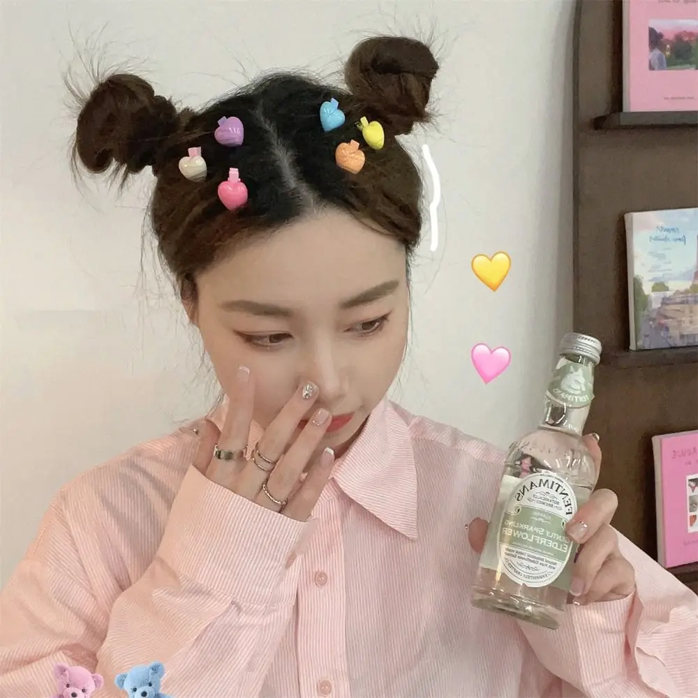 Шапки в ярки цветове в корейски стил, Геометрична Форма, Мини-шнола във формата на Птицечовка, Детска Шнола за коса, Дамски Аксесоари за коса
