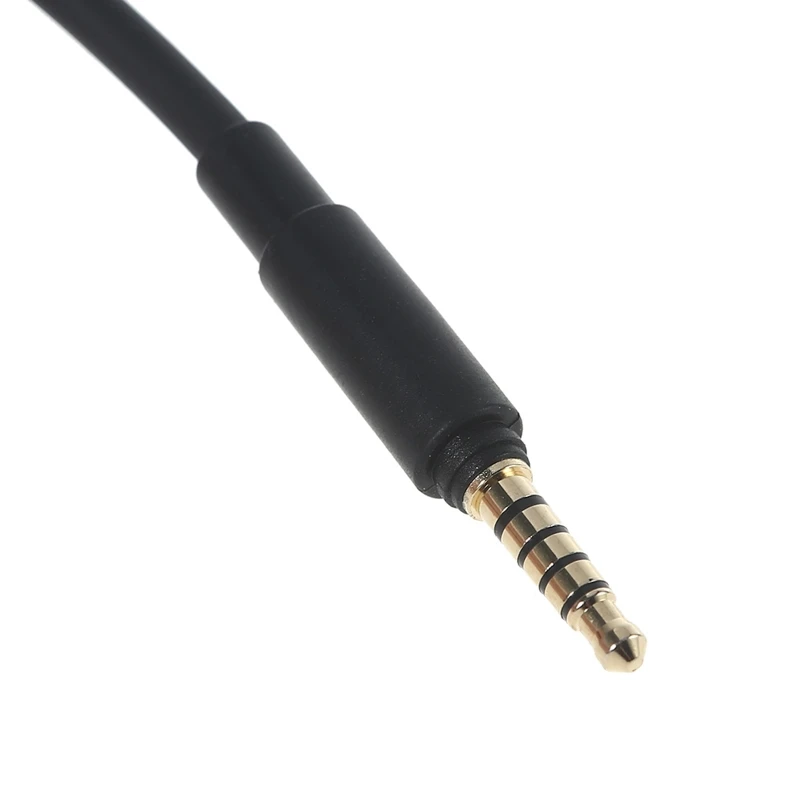 Ъпгрейд на преносими кабел жак за слушалки, Beyerdynamic MMX300 с черна оплеткой от изкуствена тел, помощен кабел