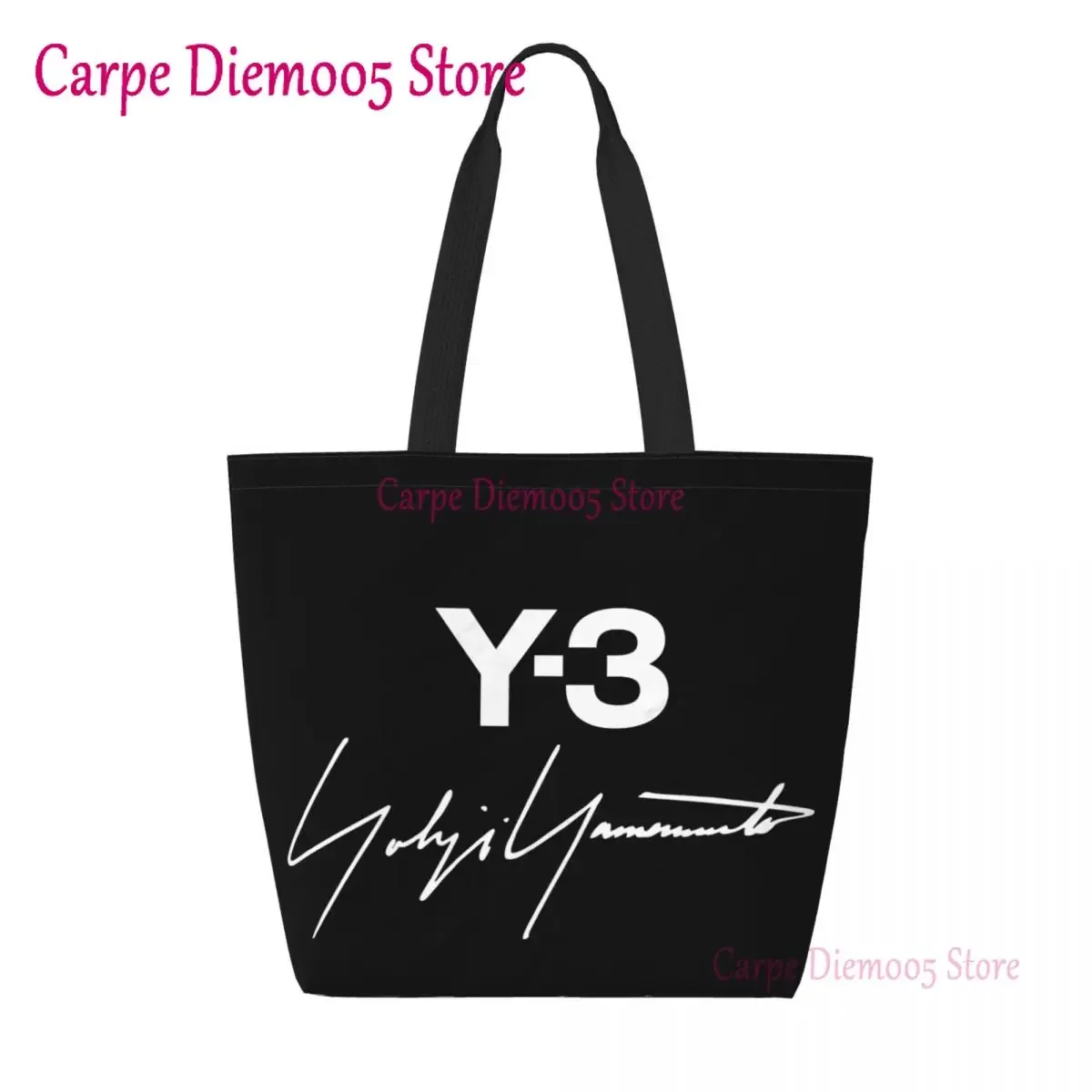 Японски чанти-тоут Yamamoto за пазаруване в хранителни магазини, женски парусиновые чанти-шопперы Kawaii, чанти голям капацитет